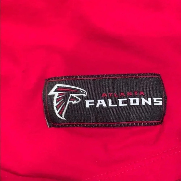 Majestic Fan Atlanta Falcons Football Fan Small Top Long Sleeve Lace Front - Picture 4 of 4